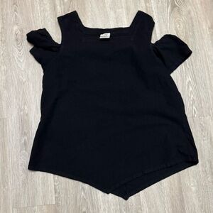 Elegant Black Women's Top